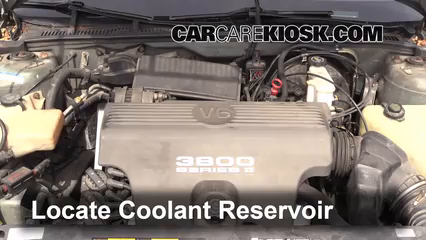 1995 Buick Riviera 3.8L V6 Coolant (Antifreeze) Check Coolant Level